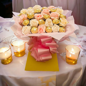 Pink Ferrero Rocher Bouquet