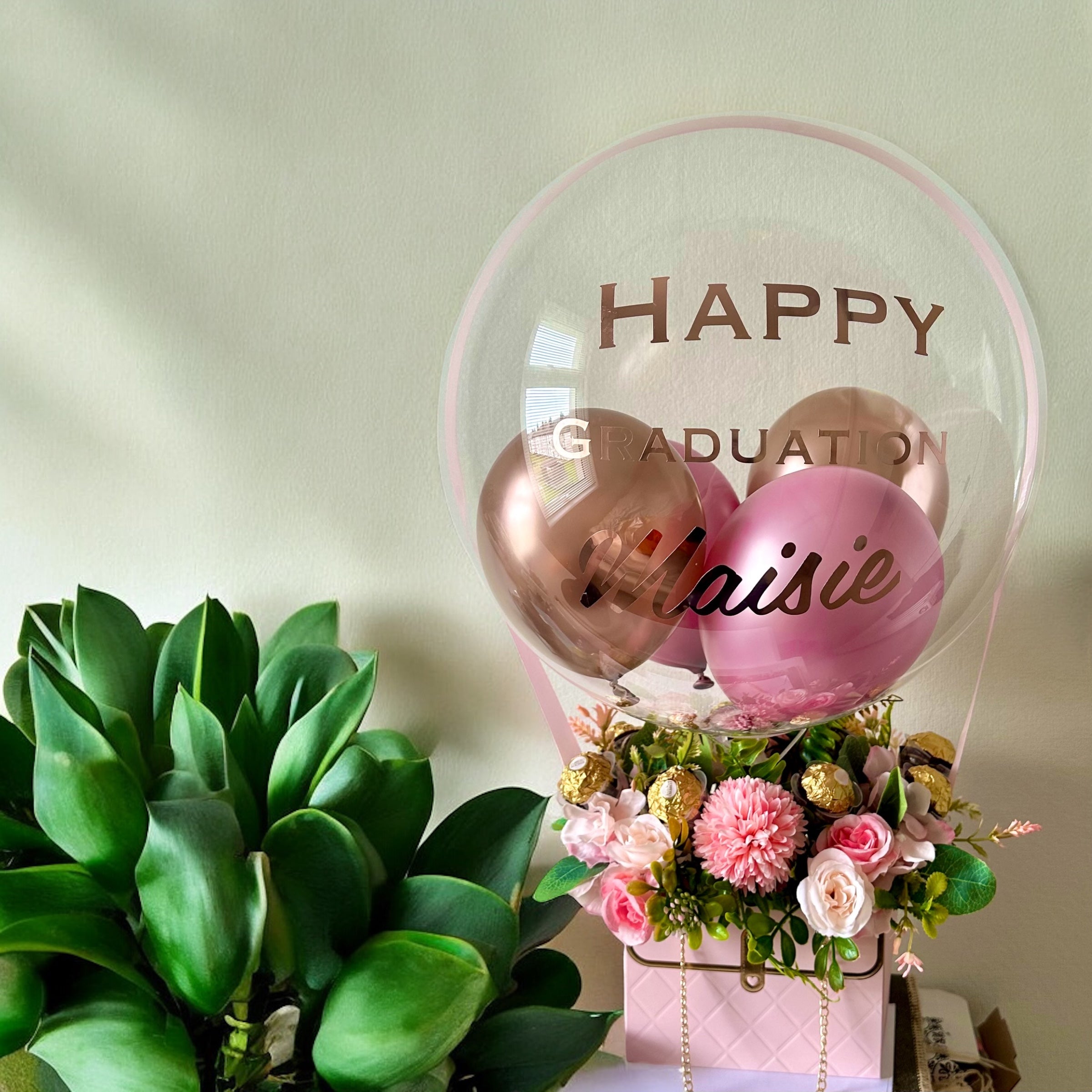 Ferrero Personalised balloon Gift Bag