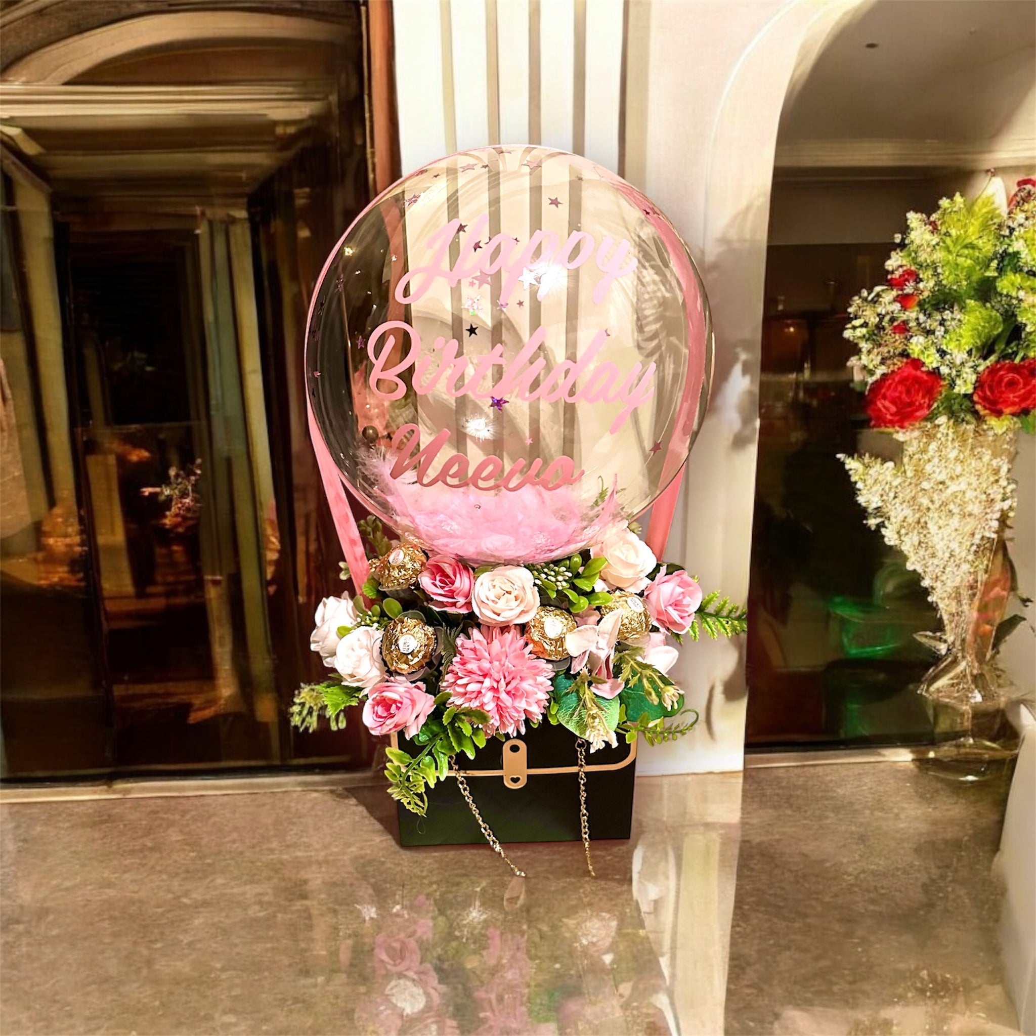Ferrero Personalised balloon Gift Bag