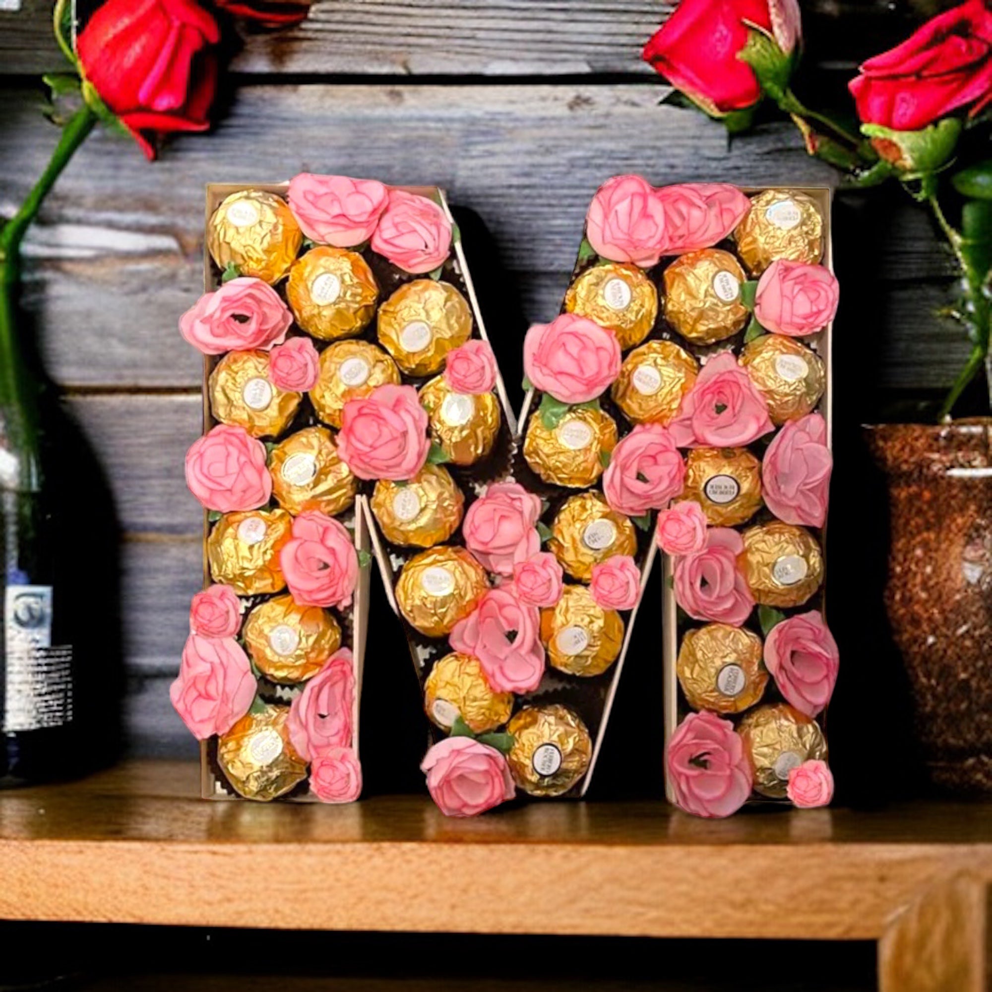 Ferrero Chocolate Tray -choose your letter