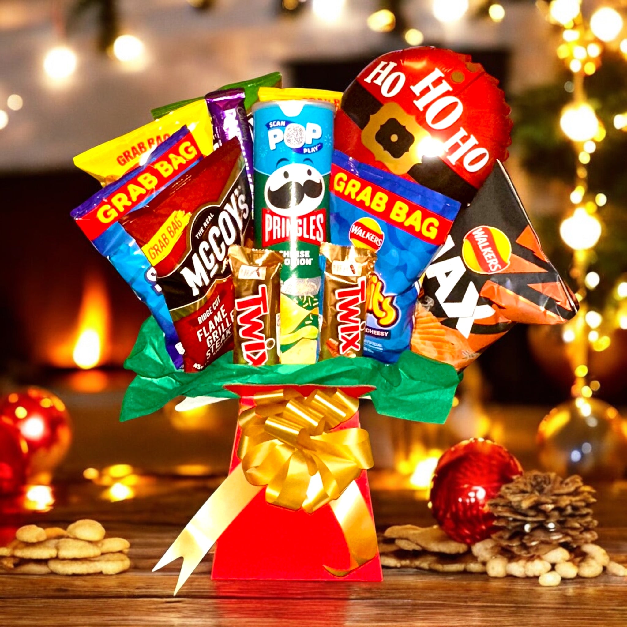 Snacks & Chocolate Bouquet
