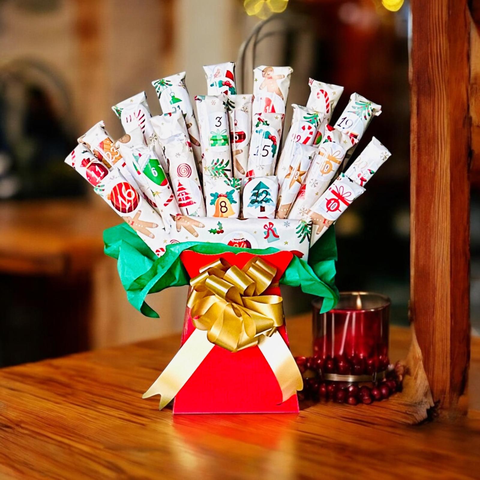 Cadbury Advent Chocolate Bouquet