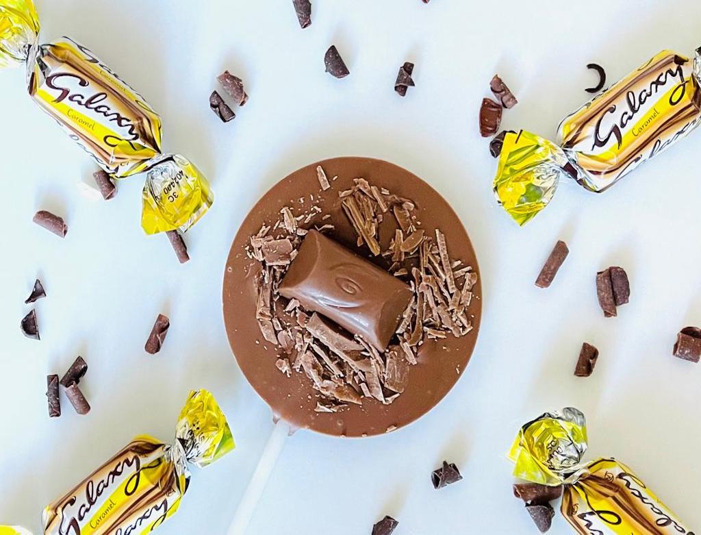 Galaxy Caramel Lollipop