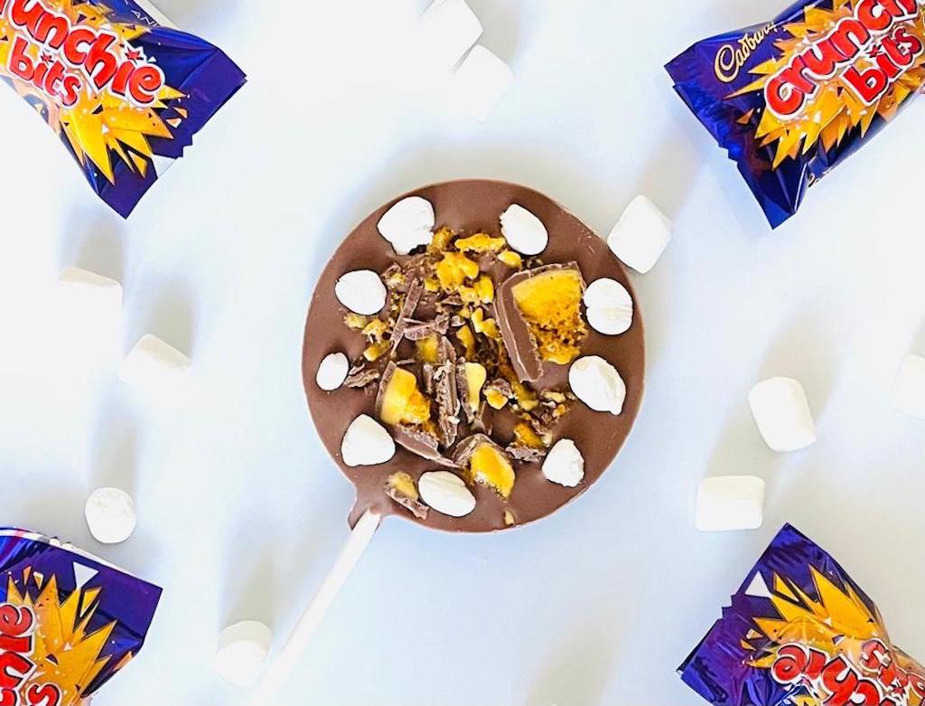 Crunchie & Mallow Lollipop