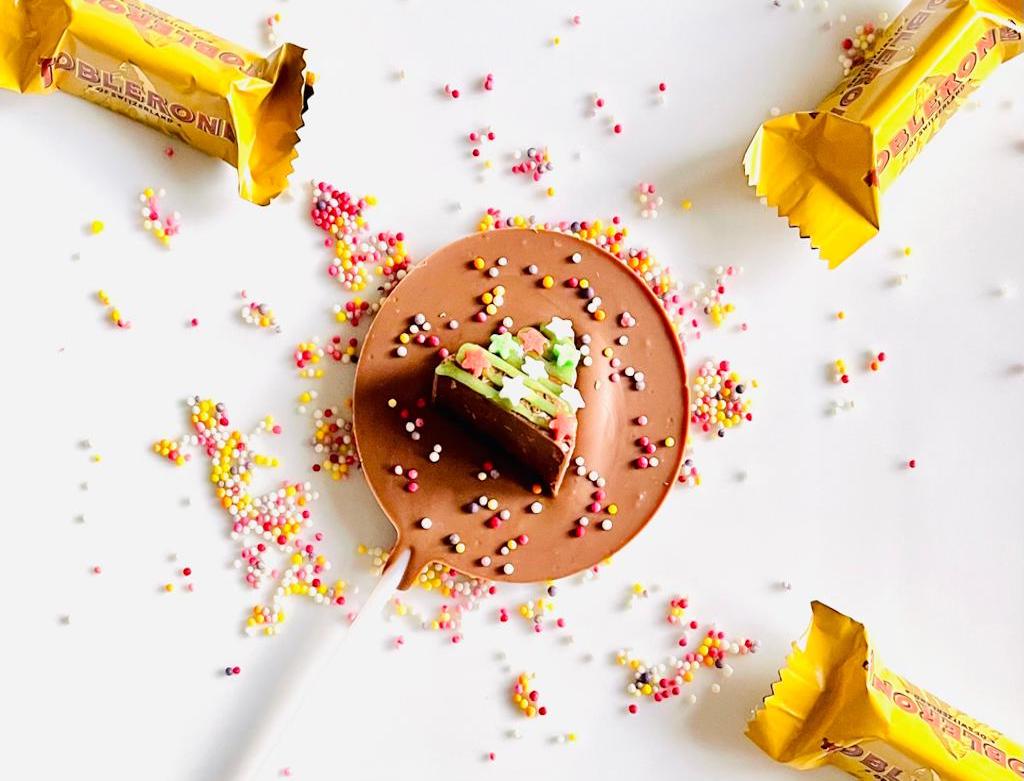 Festive Toblerone Lollipop