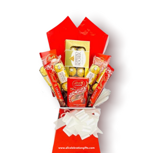 Lindor & Ferrero Chocolate Bouquet